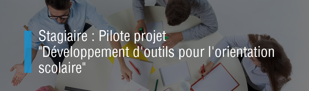 Stagiaire Pilote projet